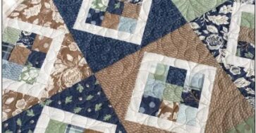 9-Patch Pivot Quilt Free Pattern - My Crafts Inspirations
