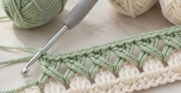 Charming Scallop & Openwork Crochet Stitch Pattern for Beautiful Projects