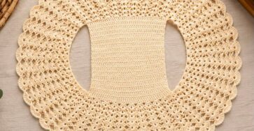 Crochet Elegant Vest Pattern - Hand Crafted