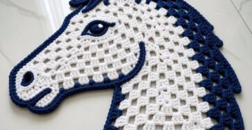Crochet Horse Rug Pattern - Hand Crafted