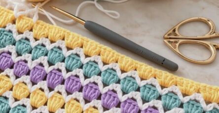 Crochet the Charming Waffle Stitch Blanket: A Beginner-Friendly Pattern