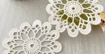 CROCHET THE MOST BEAUTIFUL DESIGN Round Motif Runner, Blouse, Shawl Pattern - Crochet and Knitting