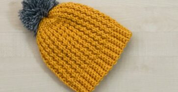 Crochet Wool Hat Step-by-Step Tutorial - Crochet and Knitting