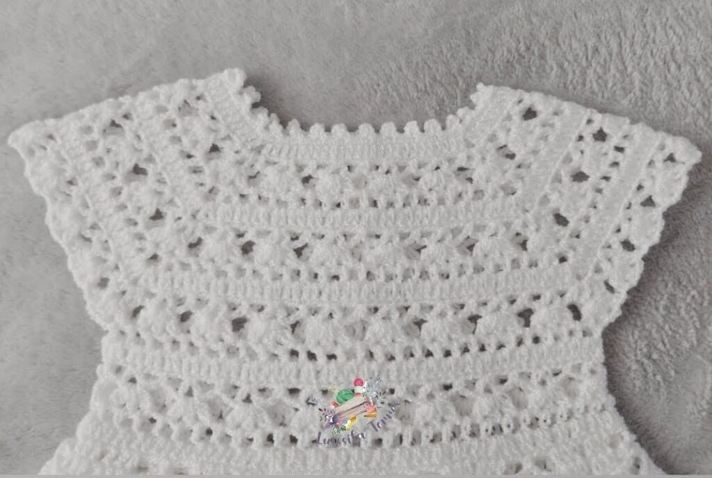 Crochet Yoke – Step by Step – 6 to 9 Months - Crochet and Knitting
