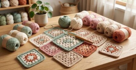 Easy Crochet Granny Square Pattern for Beginners – Free Step-by-Step Tutorial