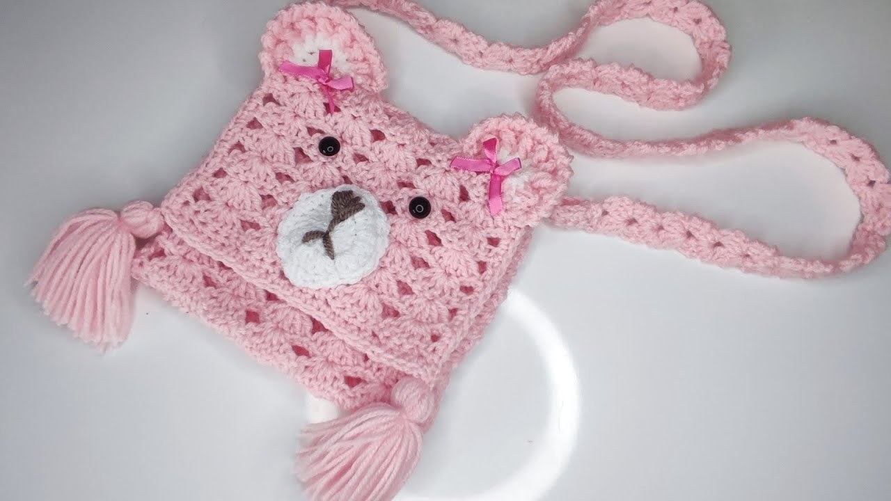 How to Crochet a Bear Bag / Purse - Crochet and Knitting