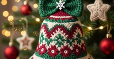 How to Crochet a Christmas Bell: Step-by-Step Guide and Ideas for Selling - Crochet Easy Patterns