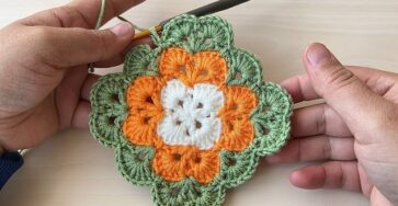 How to make beautiful crochet baby blanket - Crochet and Knitting