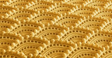 Layered Fan Crochet Stitch Pattern - My Crafts Inspirations