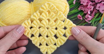 Super Easy Crochet Motif Model - Crochet and Knitting